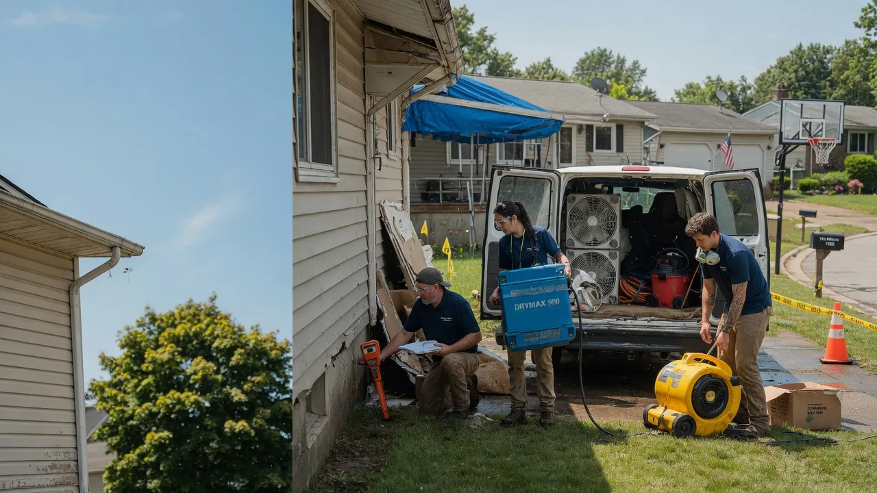 Ceiling Leak Cleanup in Genoa, NY near me