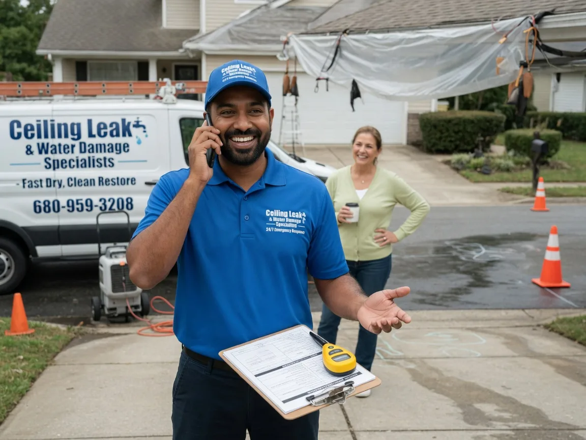 Ceiling Leak Cleanup Genoa, NY FAQs